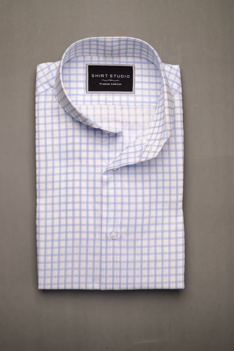 Checkered In Italian Cotton