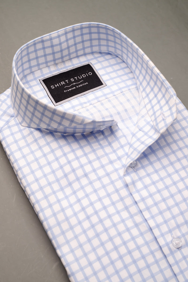 Checkered In Italian Cotton