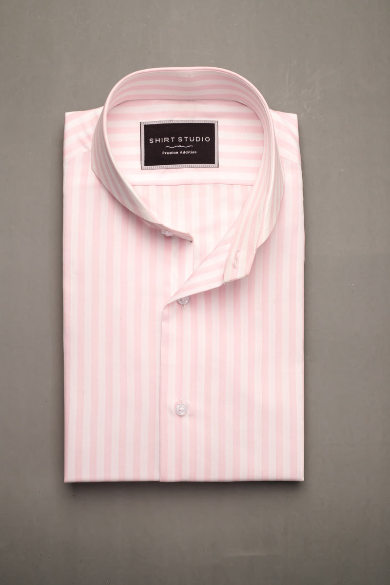 Pink Oxford  Stripes