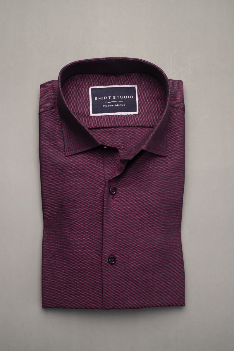 Purple In Italian Cotton