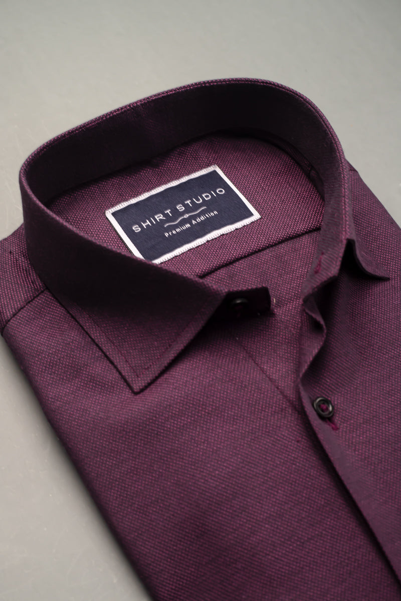 Purple In Italian Cotton