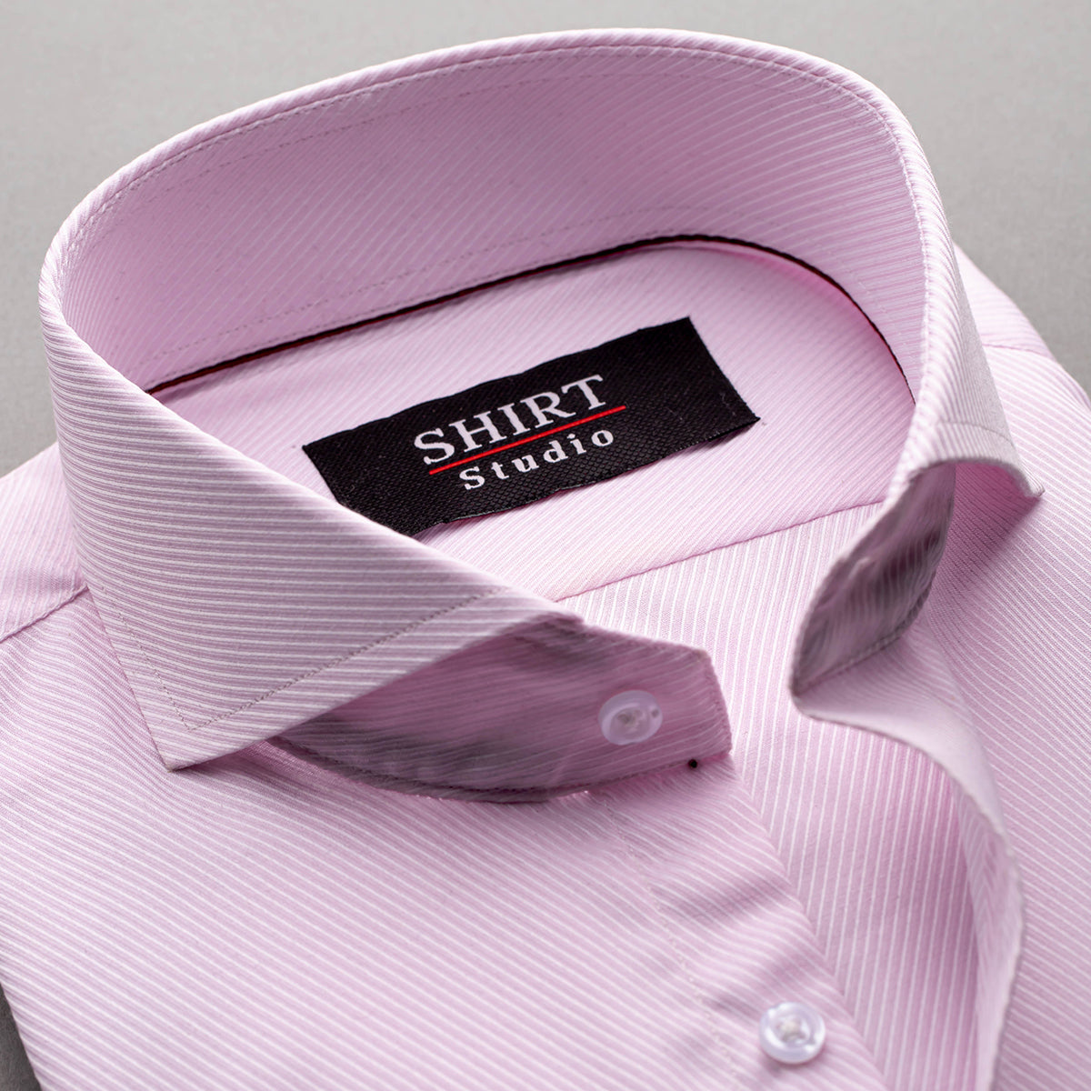 Twill in Pink  French collar